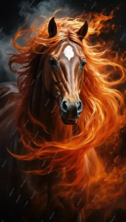 Diamond Painting Pferd